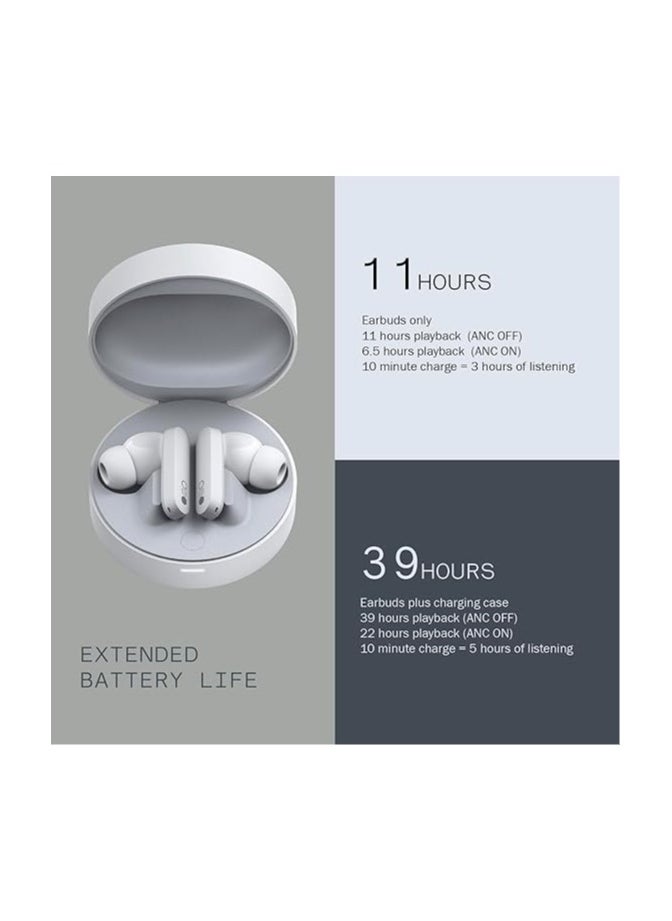 CMF by Nothing Buds Pro Wirelesss Earphones with 45 dB ANC, Ultra Bass Technology, Custom Dynamic Bass, IP54 Dust and Water Resistance, 6 HD Mics and Up to 39 Hours of Battery - Light Grey
