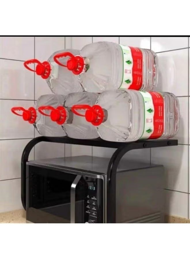 استاند ميكروويف ومنظم فرن – حل عملي لتنظيم المطبخ ومنع الفوضى حول الميكروويف أو الفرن - Image 4