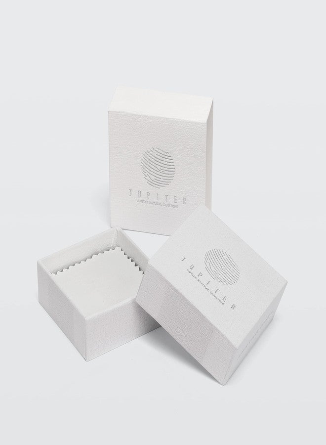 Jupiter Teardrop Natural Garnet Ring,925 Sterling Silver Genuine Gemstone Women Waterdrop Ring, 5*8mm Natural Garnet with Cut Surface, Gemstone, Garnet - Image 5