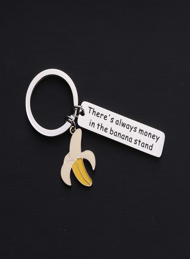 MAOFAED Tv Show Inspired Gift There’s Always Money in The Banana Stand Tv Show Lover Gift Banana Keychain banana stand - Image 5