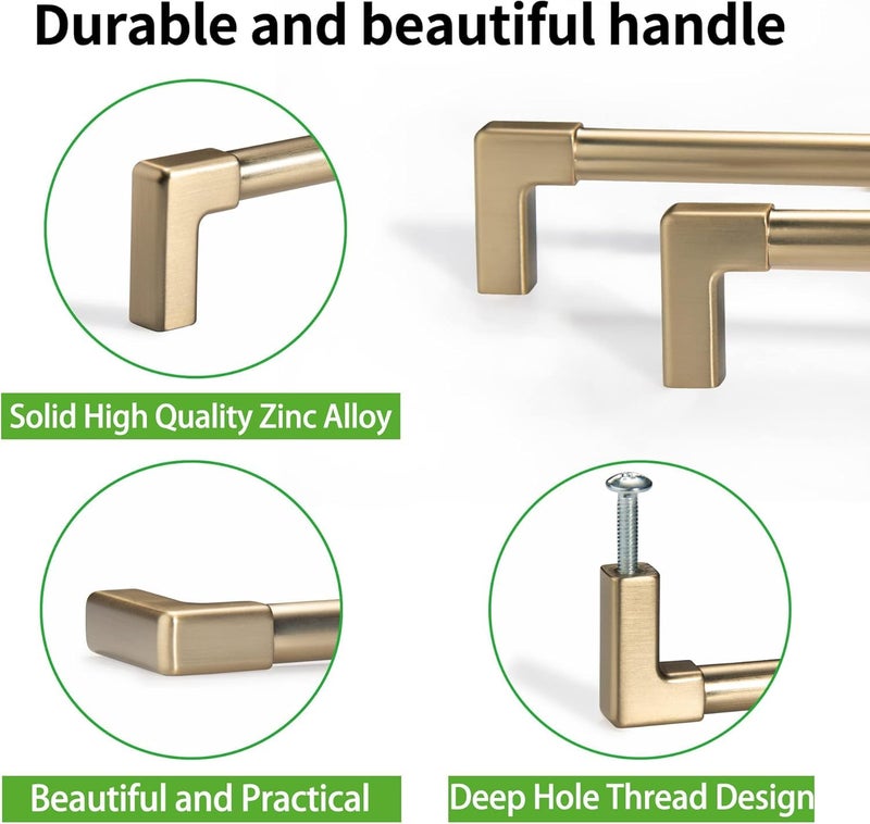 TUNNY 10 Pack Oval Ellipse Single Hole Cabinet Knob-Champagne Bronze Single Hole Furniture Hardware Knob for Bathroom Dresser Kitchen Cabinets Bedroom Cabinet Pull - Image 3