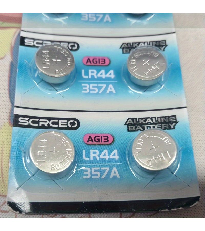 AG13 LR44 10PCS Button Cell Battery 1.55V For Watch Electronics Small Toys Calculator - Image 4