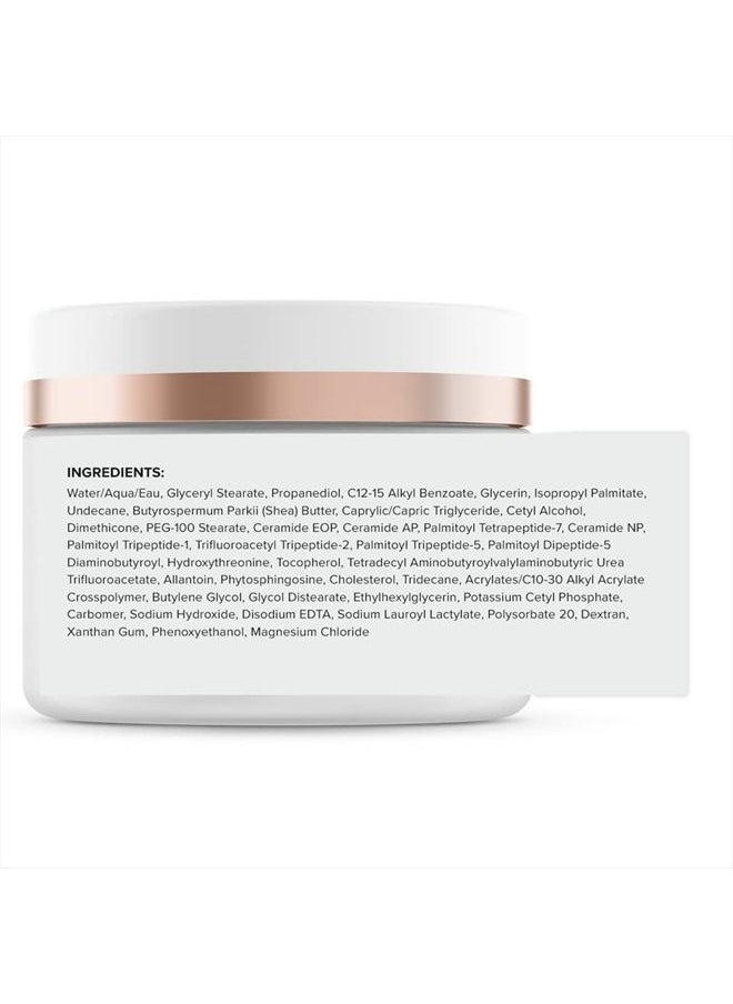 DRMTLGY - Peptide Night Cream Face Moisturizer. Fragrance Free and Oil Free Hydrating Facial Moisturizer for All Skin Types. - Image 1