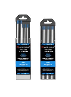 iBELL iBELL ARC SOUL High Stability Blue Tungsten Welding Rods 2.4mm Dia & 175mm Length for Various Alloy Types and Versatile Welding Needs with AC & DC Compatibility - Pack of 10  - Image 1