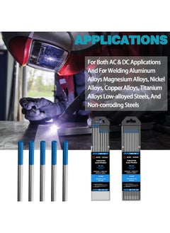 iBELL iBELL ARC SOUL High Stability Blue Tungsten Welding Rods 2.4mm Dia & 175mm Length for Various Alloy Types and Versatile Welding Needs with AC & DC Compatibility - Pack of 10  - Image 2
