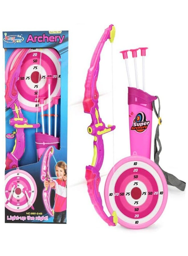 Beauenty Bow and Arrow for Kids with LED Flash Lights  - Image 1