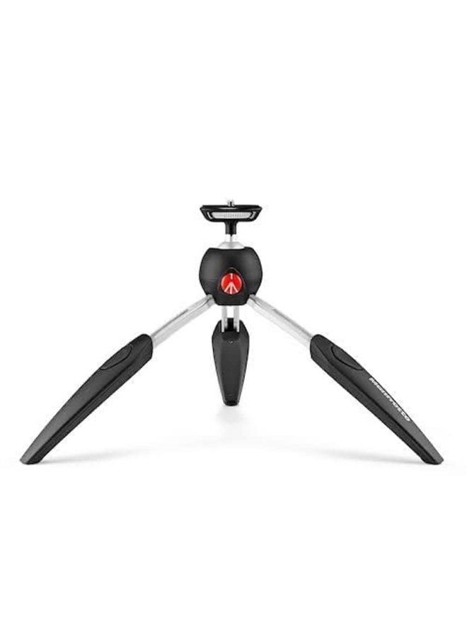 Manfrotto PIXI EVO 2-Section Mini Tripod, Black