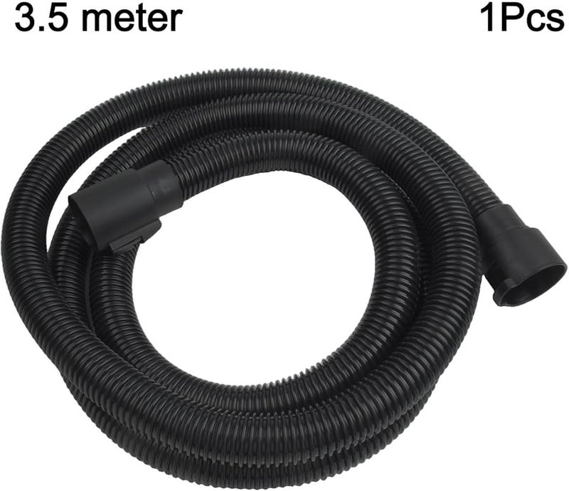 3 5 متر خرطوم إضافي طويل جدًا للمكانس الكهربائية الرطبة والجافة بديل مع كفة مزدوجة دوارة - Image 3