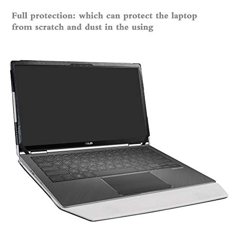 Alapmk Protective Case for ASUS Q326FA/VivoBook S13 S333JA 13.3" &case for HP Elite Dragonfly/Envy 13 13-baXXXX/Envy x360 13 13-ayXXXX 13-bdXXXX/EliteBook x360 1030 G7 Laptop,Black - Image 5