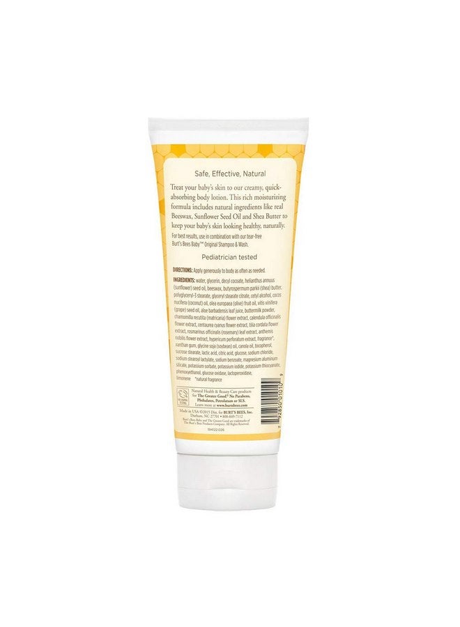 Burt's Bees BURTS BEES Baby Bee Nourishing Lotion, 6 OZ - Image 3
