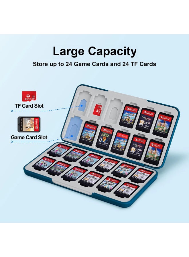 Neutral Nintendo Switch Card Box Switcholed Game Card Storage Box Switch 24in1 Theme Card Box - Image 3