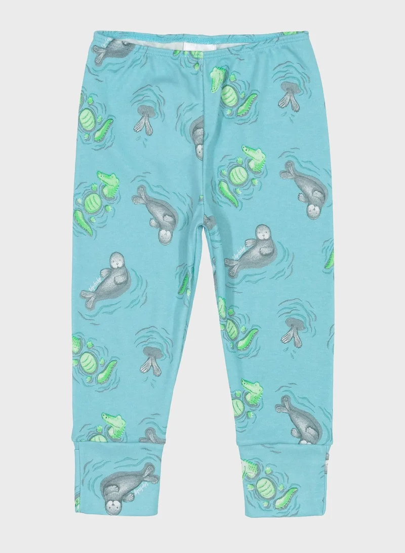 Up Baby Infant Printed Sweatpants