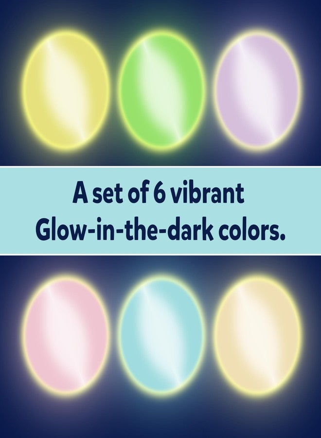 Artiggle Acrylic Color -Glow In Dark | Radium Paint| Non Toxic Acrylic Paint| DIY Paint | Birthday Gift For Age 5 To All |6 Shades 20Ml Each, Multi - Image 3