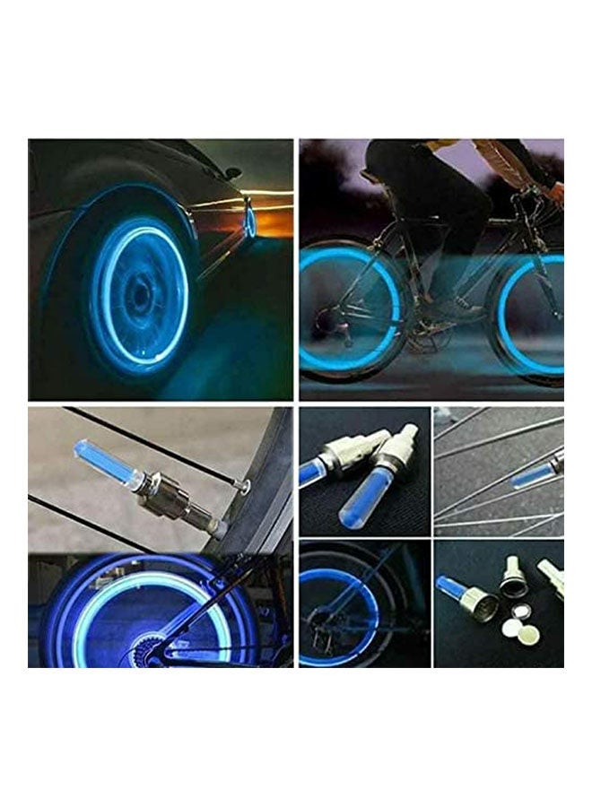 Loquat Led Valve Caps Flash Tyre Wheel Valve Cap Light ( 4 Pieces ) - Image 2