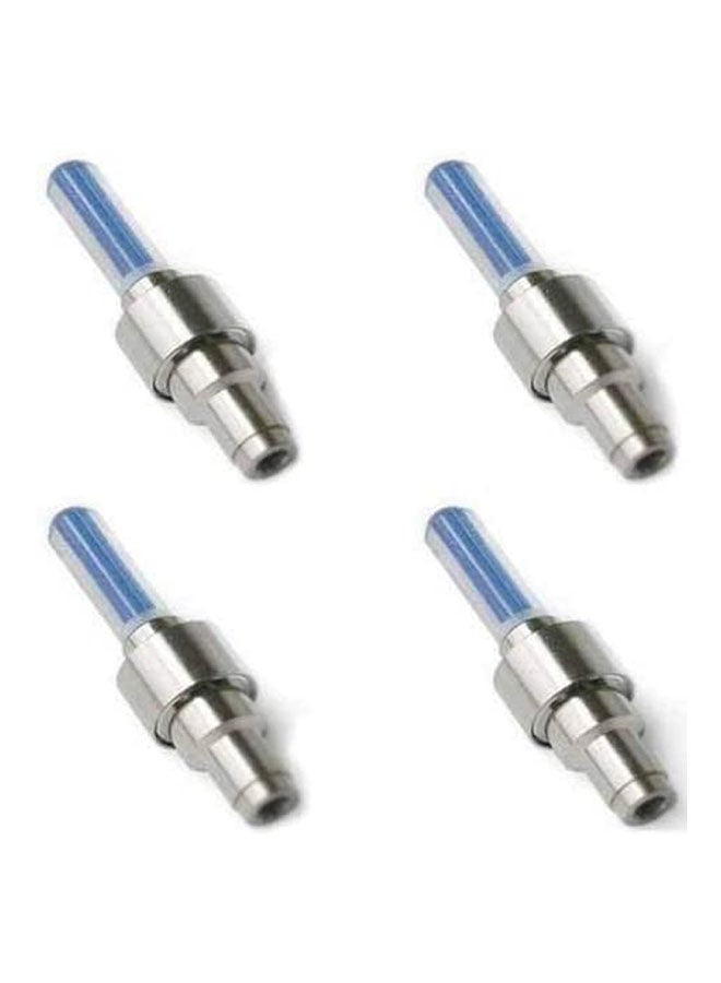 Loquat Led Valve Caps Flash Tyre Wheel Valve Cap Light ( 4 Pieces ) - Image 1