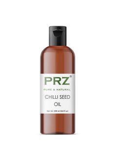 PRZ Chilli Seed Essential Oil Pure Natural Therapeutic Grade Oil For Skin Care & Hair Care, 200 Ml 