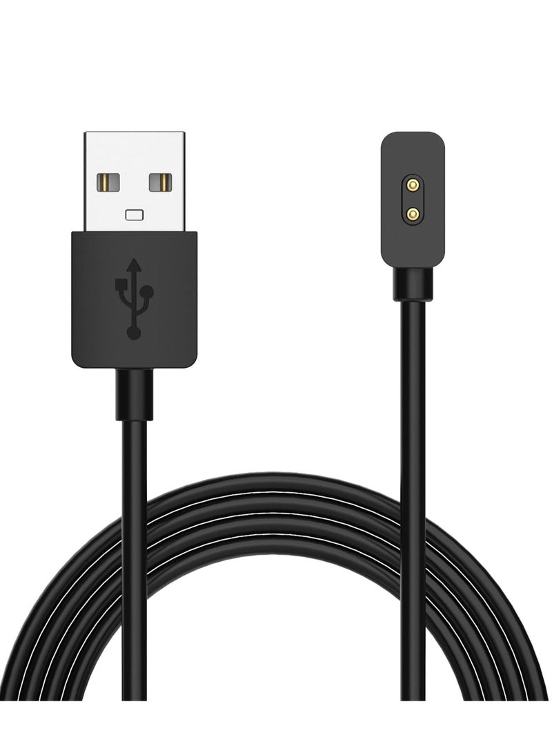 USB Charger, Cable Compatible with Xiaomi Mi Band 8, Smartwatch Replacement USB Charger Adapter Charge Cord Charging Dock Compatible for Mi Band 8 Activity Fitness Tracker - Image 1