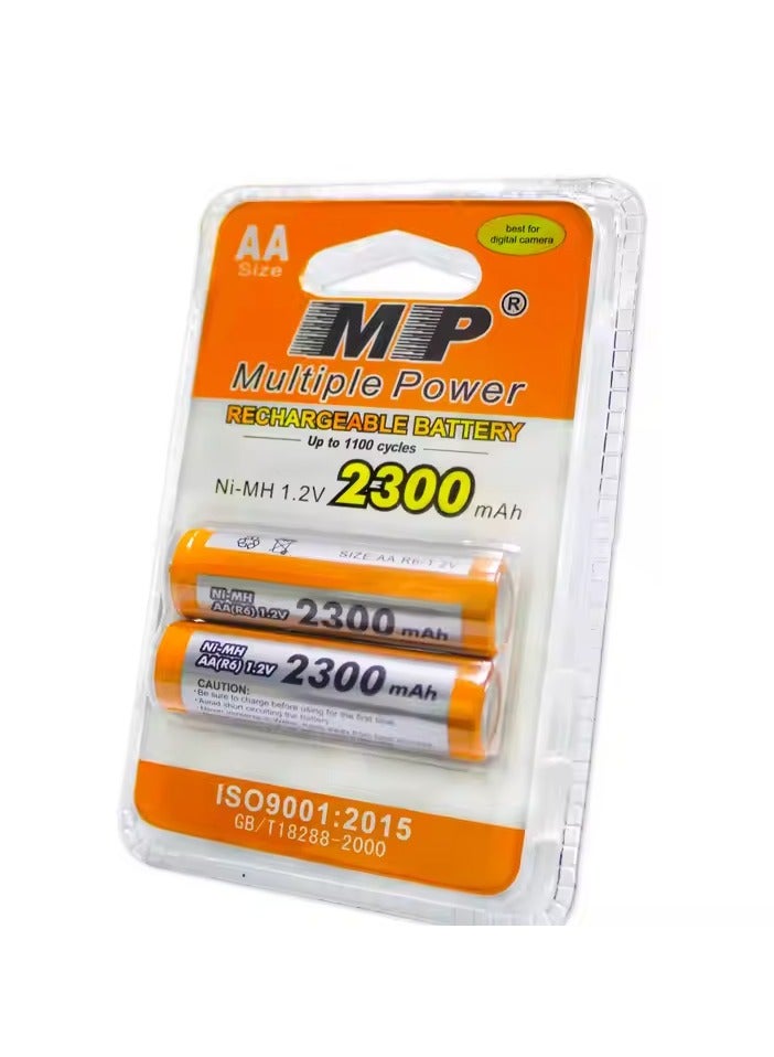 MP AA 1.2V 2300mAh Ni-MH Rechargeable Battery – High Capacity, Eco-Friendly – for Toys, Home Appliances, Solar Storage & More - Image 4