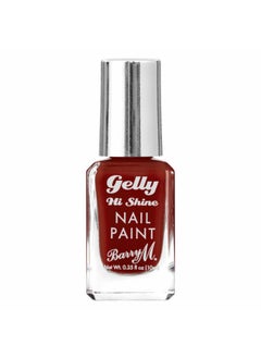Barry M Gelly Hi Shine Nail Paint Goji Berry 