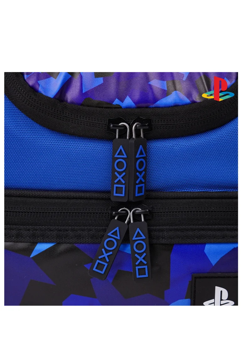 PlayStation Sony Plastation Play In Camo Dual Compartment Lunch Bag