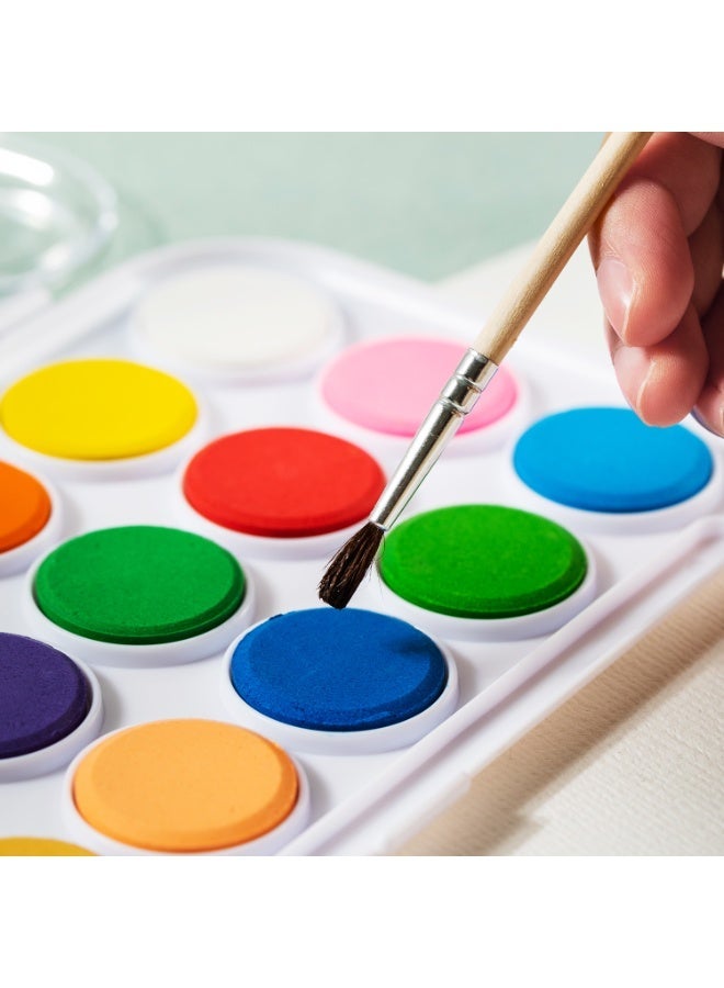 Deli EC20-21 Watercolor Paint 鈥?21 Rich Colors (28mm) - Image 4