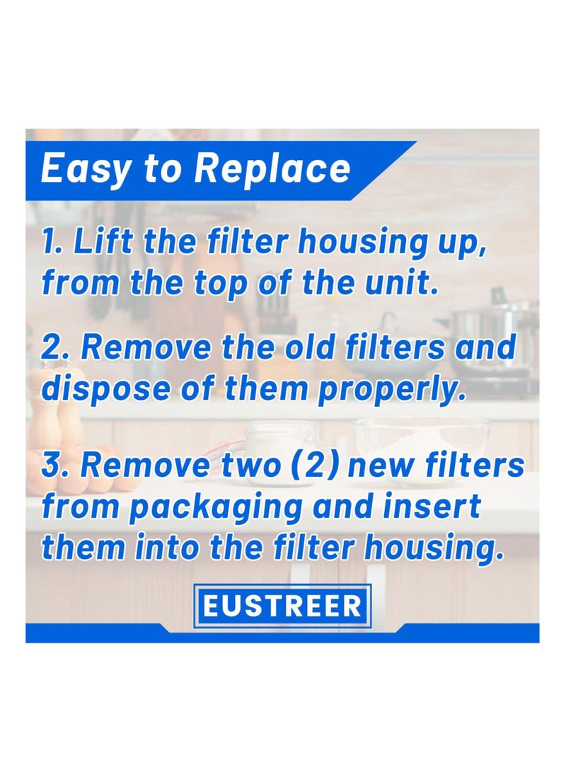 SYOSI 10PCS Air Fryer Replacement Filters, Air Fryer OdorErase Filter Replacements OdorErase Filters Air Fryer Accessories Odor Removing Filters OdorErase Accessories for Instant Vortex Air Fryer - Image 4