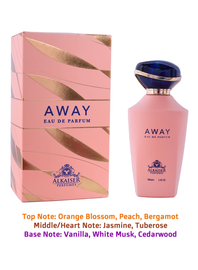 ALKAISER PERFUMES AWAY Eau De Parfum 100ml ALKAISER PERFUMES Captivating Fragrance for Unforgettable Journeys - Image 3