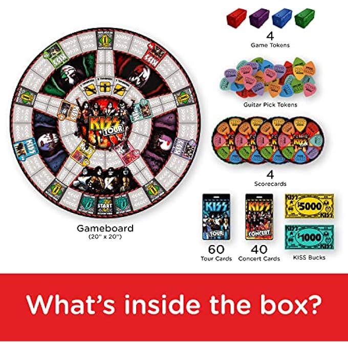 Aquarius KISS Tour Board Game - Image 4