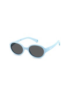 Polaroid Kids Unisex UV Protection Oval Sunglasses - Pld K004/S Azure 42 - Lens Size: 42 Mm  - Image 1