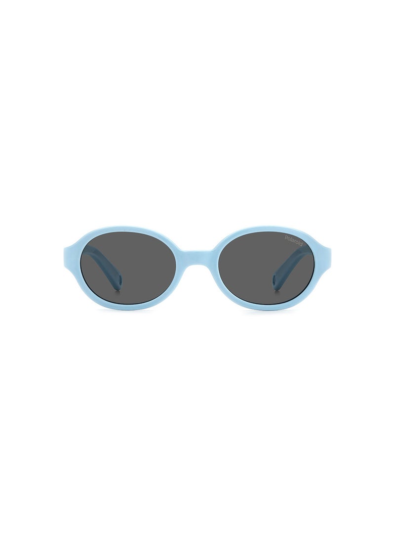 Polaroid Kids Unisex UV Protection Oval Sunglasses - Pld K004/S Azure 42 - Lens Size: 42 Mm  - Image 3