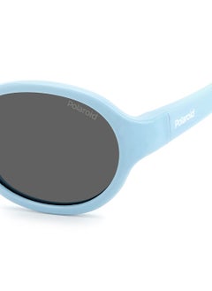 Polaroid Kids Unisex UV Protection Oval Sunglasses - Pld K004/S Azure 42 - Lens Size: 42 Mm  - Image 5