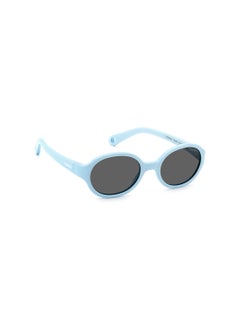 Polaroid Kids Unisex UV Protection Oval Sunglasses - Pld K004/S Azure 42 - Lens Size: 42 Mm  - Image 2