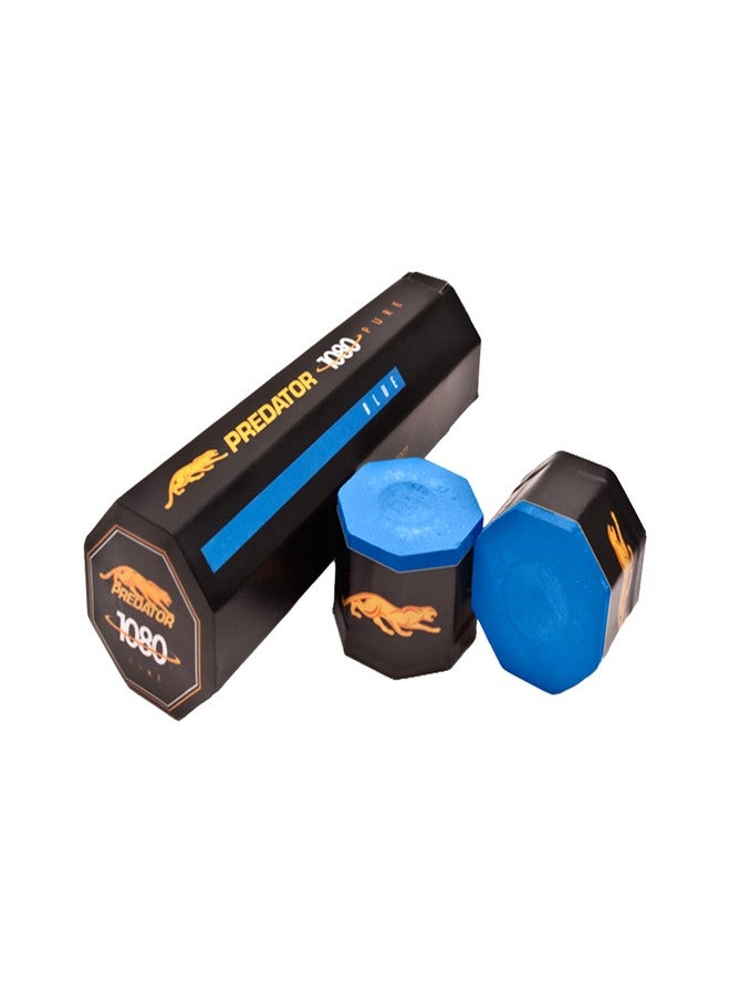 PREDATOR 1080 Billiard Chalk - Blue - 5 pc Tube