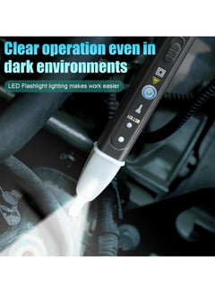 Excefore Ignition Coil Tester Tool, Automotive Electronic Faults Detector, Car Spark Tester and Voltage Tester Pen, Spark Tester Pen with LED Display & Two Batteries  - Image 4