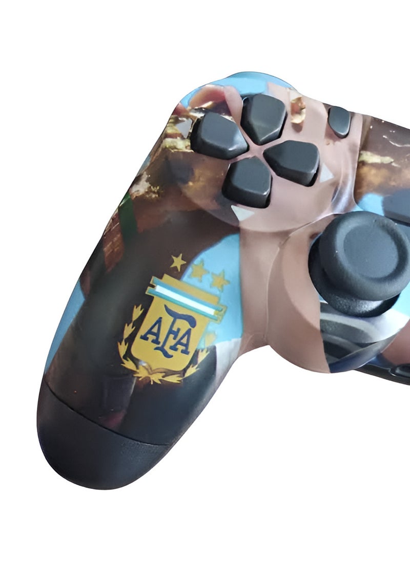 PS4 - Custom Argentina Messi PlayStation 4 DualShock 4 Controller with Charging Cable - Image 1