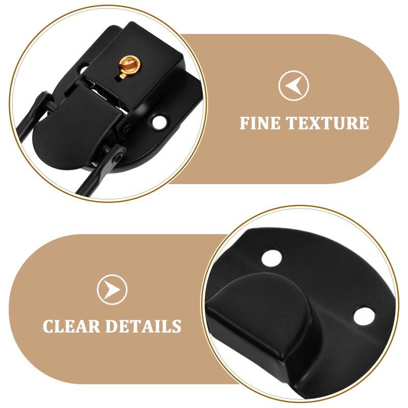 Toggle Latch Suitcase Lock Vintage Box Hasp Locks Decorative Jewelry Box Buckle Jewelry Box Hasp Latch Jewelry Box Buckle - Image 3