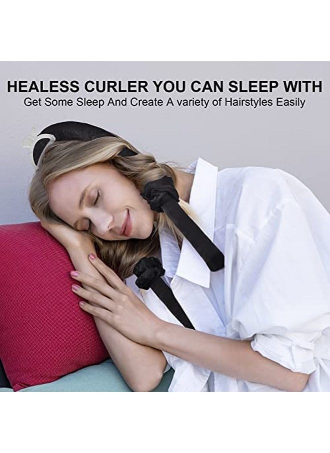 CORATED - CORATED No Heat Curlers, Heatless Curls for Long Hair, Heatless Curling Rod Headband You Can Sleep In, Silk DIY Hair Styling Tools Kit - Image 1
