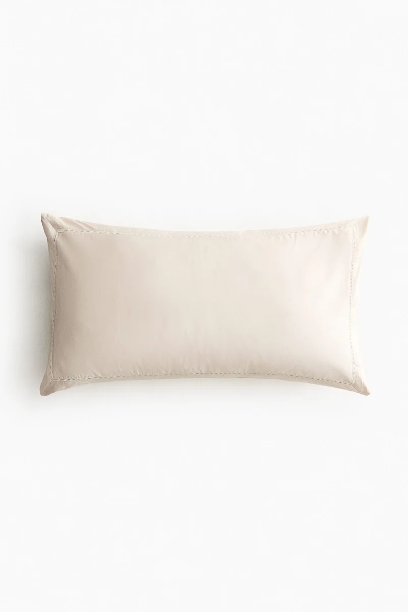 H&M Egyptian cotton pillowcase