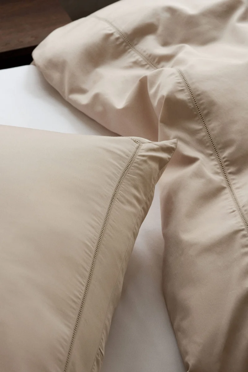 H&M Egyptian cotton pillowcase