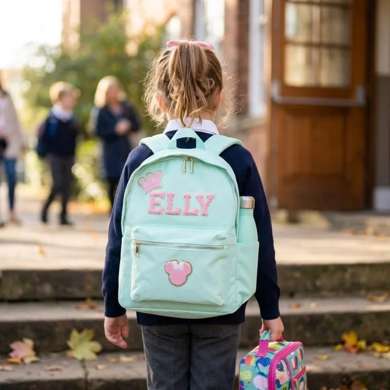 القبيلة السعيدة Personalised Backpack, Mint