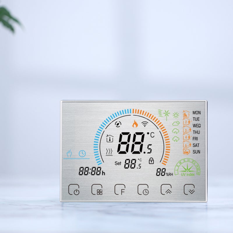 16A 95~240V Electric Heating Energy Saving Smart Thermostat with Touchscreen LCD Display Weekly Programmable Room Temperature Controller Home Improvement Product - Image 5