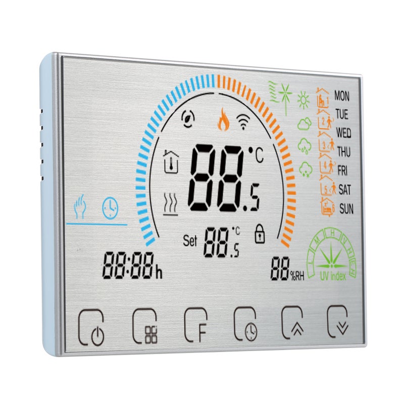 16A 95~240V Electric Heating Energy Saving Smart Thermostat with Touchscreen LCD Display Weekly Programmable Room Temperature Controller Home Improvement Product - Image 1