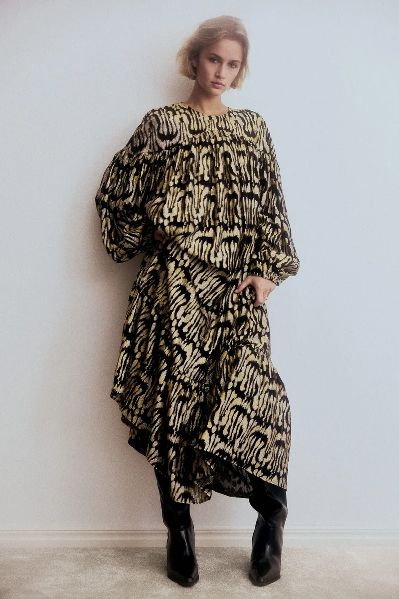 H&M Jacquard-weave dress