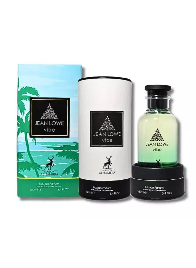 MAISON ALHAMBRA Jean Lowe Vibe Eau De Perfume 100ml  - Image 3