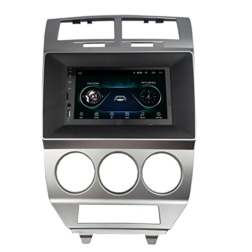 DKMUS Radio Stereo Dash Installation Mount Trim Kit Compatible with Dodge Caliber 2007-2010 for 10.1" and Double Din - Image 3