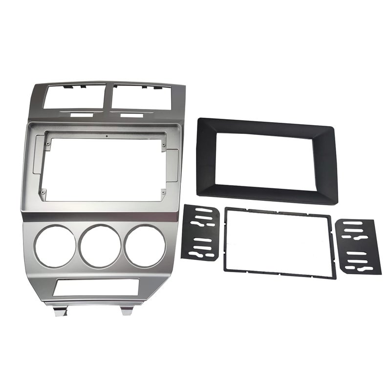 DKMUS Radio Stereo Dash Installation Mount Trim Kit Compatible with Dodge Caliber 2007-2010 for 10.1" and Double Din - Image 5