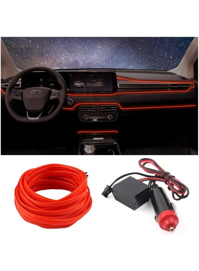 Smart EL Wire 2M – Flexible LED Neon Light for Car Interior Decoration, Dashboard, and DIY Projects, 12V DC Power, Easy Installation, Energy-Efficient, Vibrant Colors, Customizable, Durable, Ambient Lighting for Cars, Homes, and Events. - Image 4