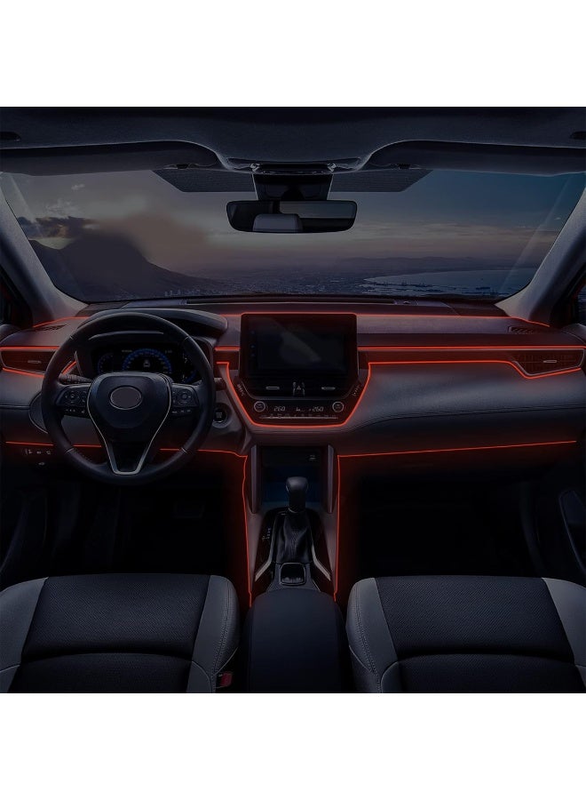 Smart EL Wire 2M – Flexible LED Neon Light for Car Interior Decoration, Dashboard, and DIY Projects, 12V DC Power, Easy Installation, Energy-Efficient, Vibrant Colors, Customizable, Durable, Ambient Lighting for Cars, Homes, and Events. - Image 5