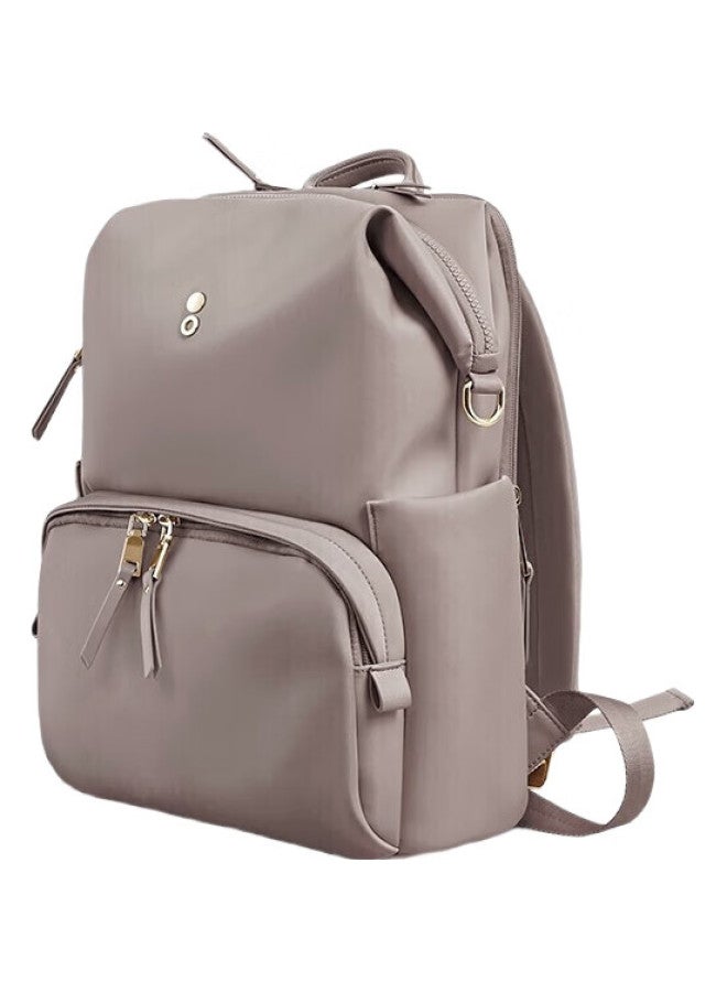 Echolac Backpack For Women, Travel Casual Laptop Bag, Versatile Trendy Student Schoolbag, Gift-Giving, Ckp2075, Mica Gray - Image 2