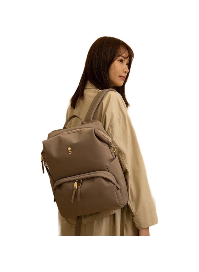 Echolac Backpack For Women, Travel Casual Laptop Bag, Versatile Trendy Student Schoolbag, Gift-Giving, Ckp2075, Mica Gray - Image 3